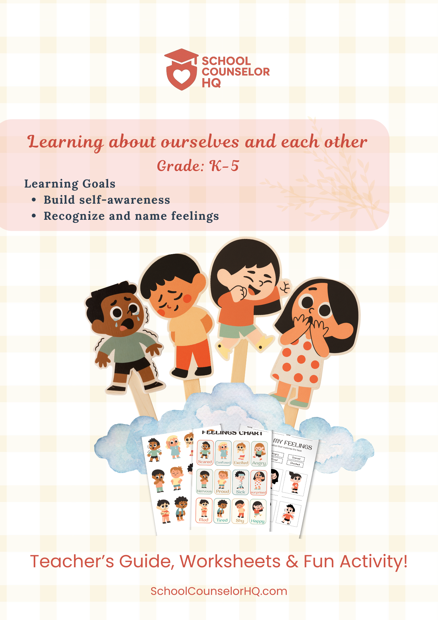 All About Me and My Feelings by School Counselor HQ